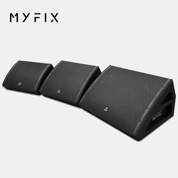 MYFIX Mighty12 스테이지 모니터스피커 12인치 코엑셜스피커 파워드 모니터스피커