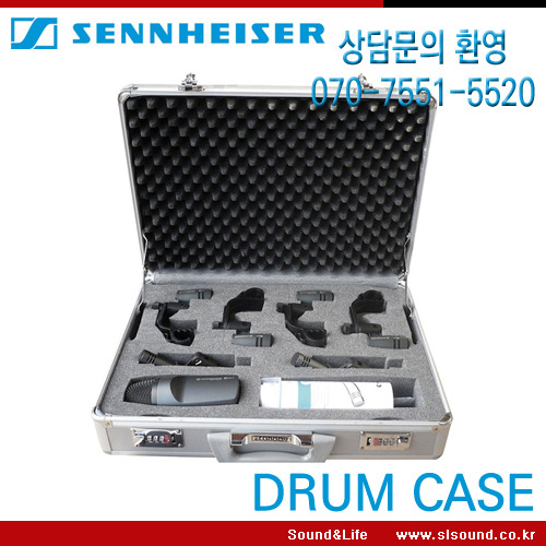 SENNHEISER DRUM CASE E600시리즈 드럼마이크 케이스