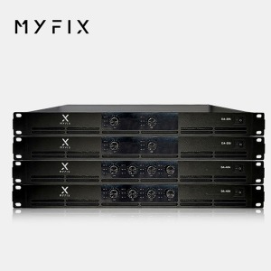 MYFIX DA406  디지털 파워앰프 4채널앰프 1U앰프 600W x 4
