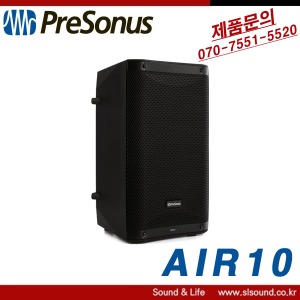 PRESONUS AIR10 파워드스피커 프리소너스 10인치 1200W