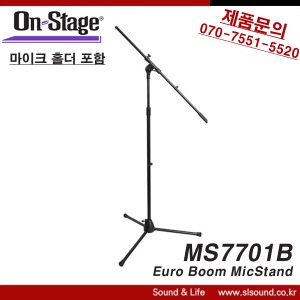 On-stage MS7701B 온스테이지 마이크스탠드 T자형스탠드