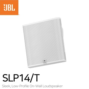 JBL SLP14T 벽걸이스피커 회의실 카페 각종매장 상업시설 방수기능 간편한설치 하이로우 겸용