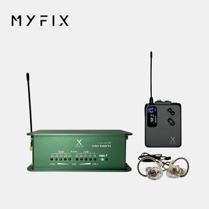 MYFiX DW901 DW-901 무선 인이어시스템 900Mhz 모니터링 이어폰포함