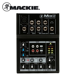 MACKIE MIX5 소형 아날로그믹서 퍼스널믹서 소형믹서