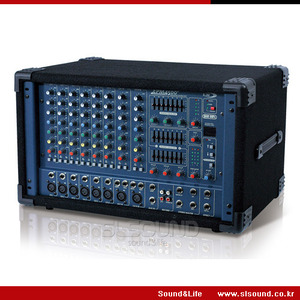 E&amp;W EPM-4500/EPM4500 고급형 파워드믹서, 앰프내장믹서, 입력채널10개, 국내생산, 교회, 관공서용