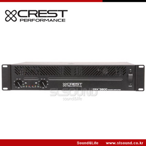 CREST-AUDIO CPX-3800/CPX3800 크레스트오디오 파워앰프,행사,렌탈,강당,교회용앰프, 800Watt x 2, 8옴