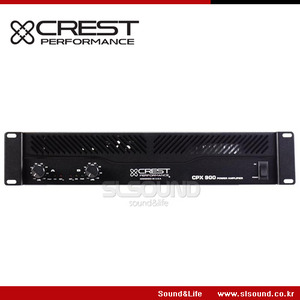 CREST-AUDIO CPX-900/CPX900 크레스트오디오 파워앰프,행사,연습실등 소규모용앰프, 180Watt x 2, 8옴