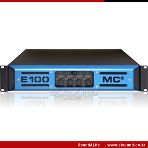 MC2AUDIO E-100/E100 엠씨투오디오 파워앰프