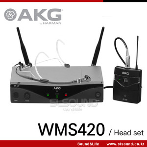 AKG WMS420 HEAD SET 무선마이크,무선 헤드셋마이크