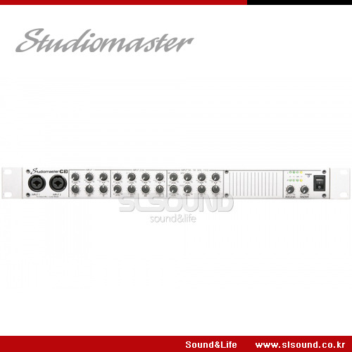StudioMaster C3/C-3 고급형 랙타입라인믹서, 12input 4mic 4stereo, 1U사이즈, Line Mixer