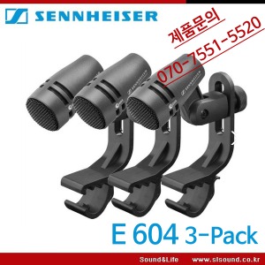 SENNHEISER E604 3Pack 젠하이져 정품판매점 3개세트 드럼마이크