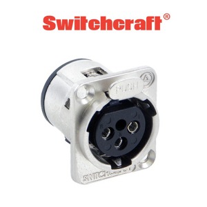 Switchecraft E3FSC 스위치크래프트 E3FSC 샷시형 XLR 판넬용커넥터