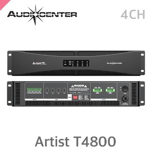 AUDIOCENTER 오디오센터 Artist T4800 아티스트 T4800 4채널 파워앰프