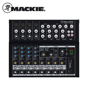 MACKIE MIX12FX 소형 아날로그믹서 퍼스널믹서 이펙터내장 소형믹서