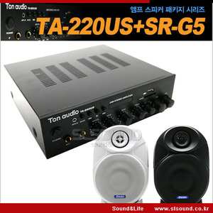 TA220US/TA-220US/SRG5 매장앰프세트,스피커2개포함 매장음향 패키지,앰프1개,스피커2개포함,매장앰프세트