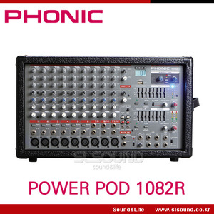 PHONIC POWERPOD1082R 포닉 파워드믹서,USB레코더