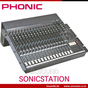 PHONIC SONICSTATION 포닉 소닉스테이션 16Mono ,4Stereo ,2Group ,고급 믹싱콘솔 ,음향믹서